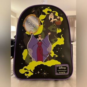 Loungefly Disney Villain Snow White backpack New with tags!